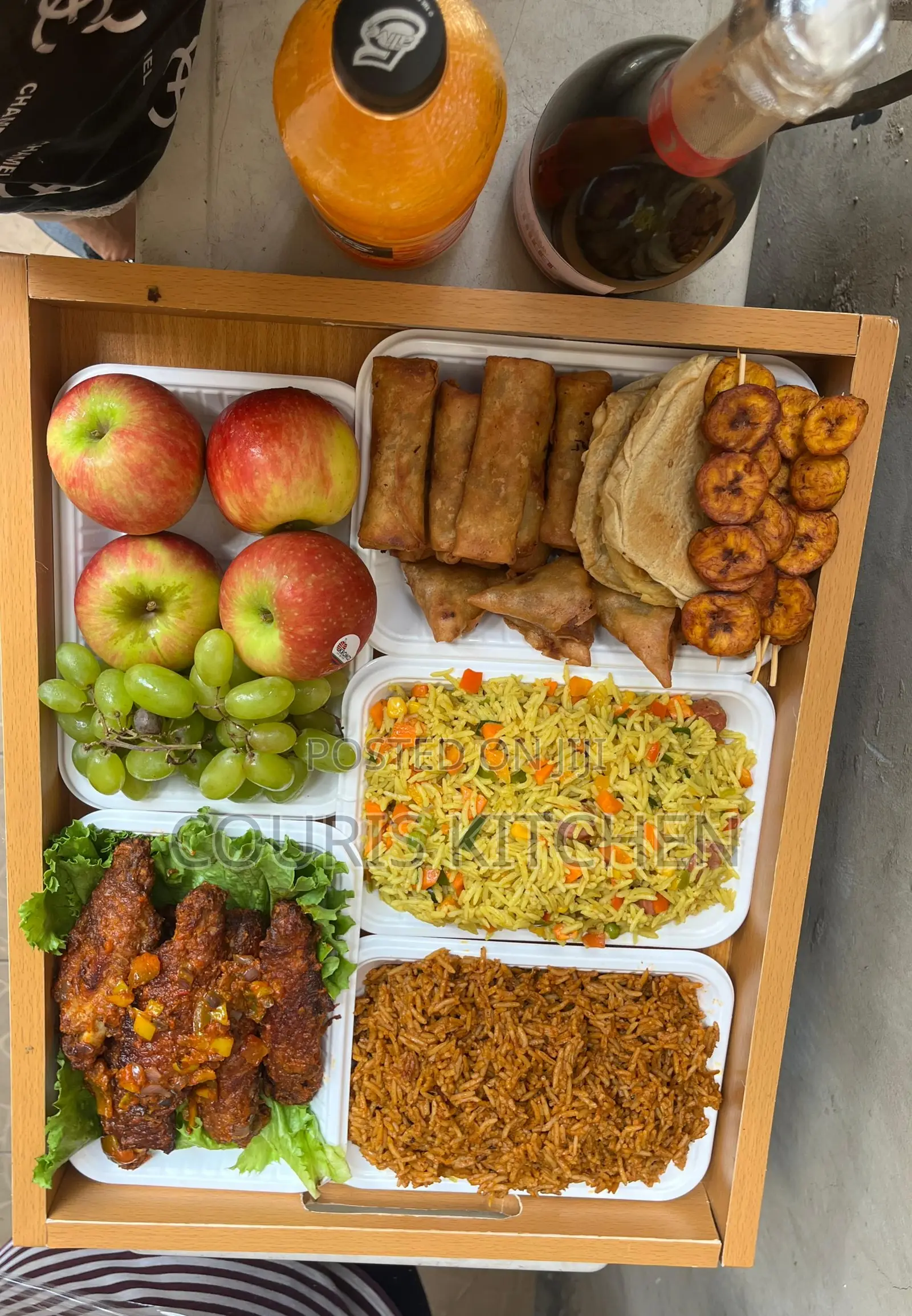 Food Tray for a Client