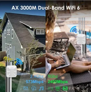 Wavlink Ax3000 Wifi6 Outdoor Access Point/Mesh Extender