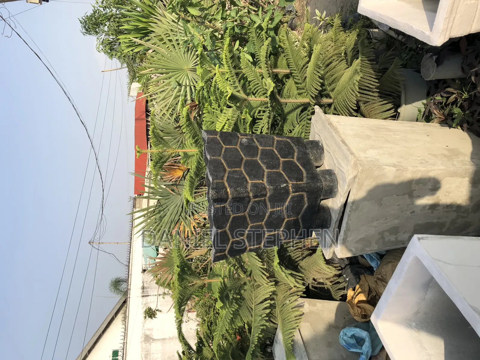 FLOWER VASE FOR SELL(Black and Gold)