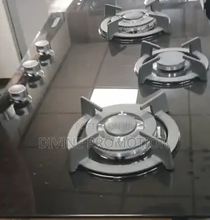 90cm Phima 3 Burner Glass Table Top Built in Gas Cooker