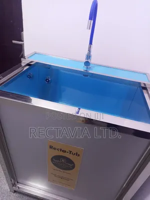 Dirty Linen Instrument Troughs + Sterile Instrumen Trolley