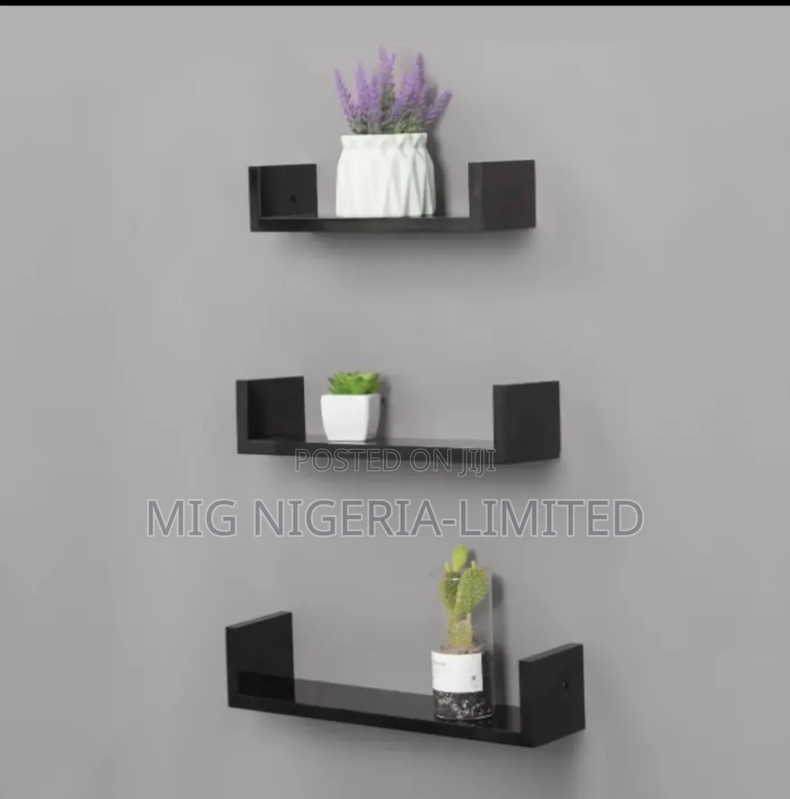 Wall Floating 3in1 Shelves Decorations