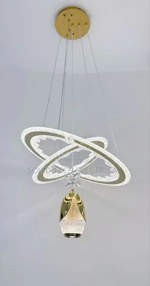 Led Droplight Chandelier With Centre Drop