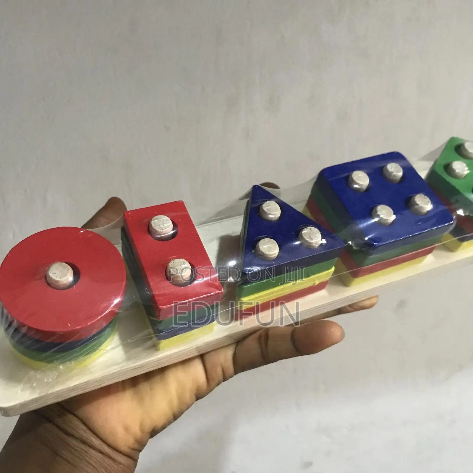 Shape Sorter Stacking Toy 5 Columns