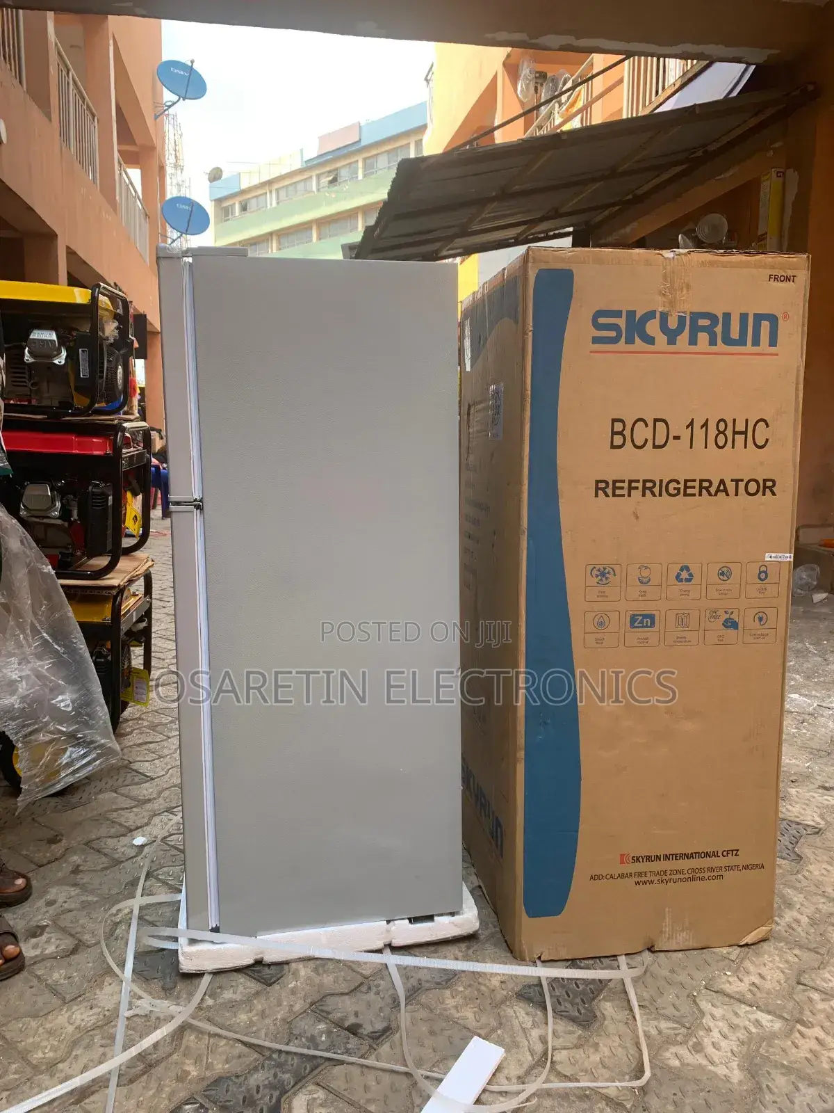 Skyrun Refrigerator Double Door Size
