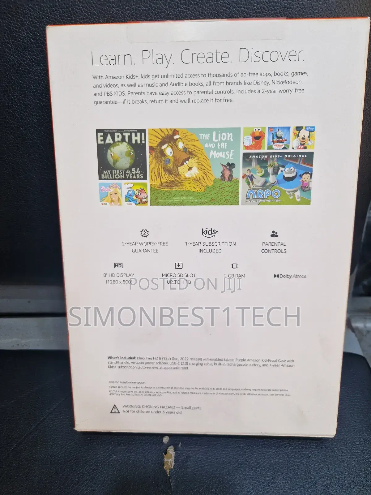 New Amazon Fire HD 8 (12 gen) 64 GB Pink