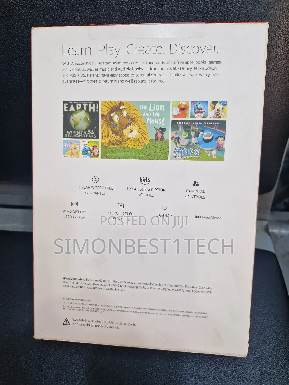 New Amazon Fire HD 8 (12 gen) 64 GB Pink