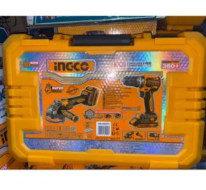 20v INGCO Cordless 2pcs Combo Kit Angle Grinder-Screwdriver