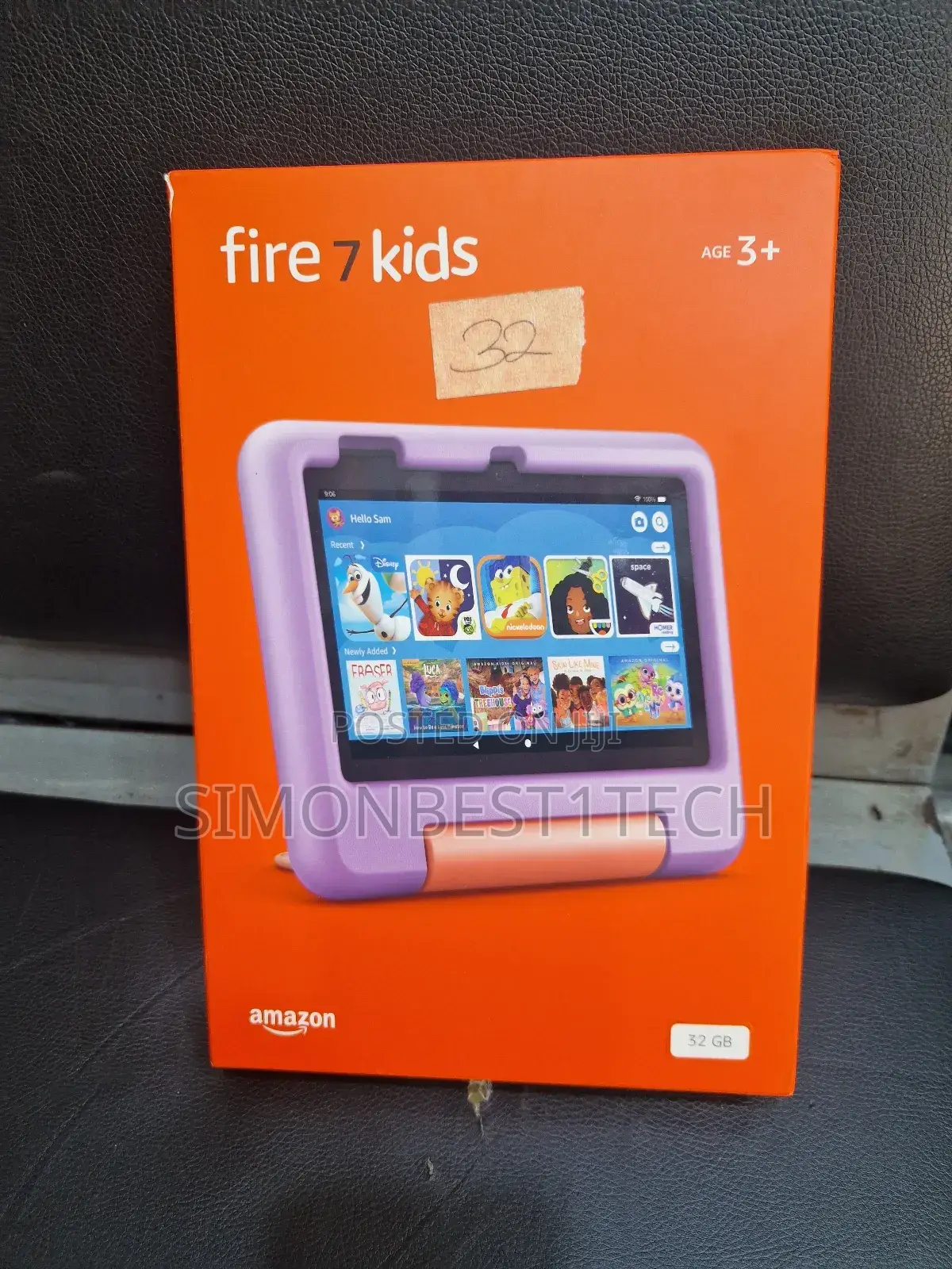 New Amazon Fire 7 Kids Edition 2022 32 GB Pink