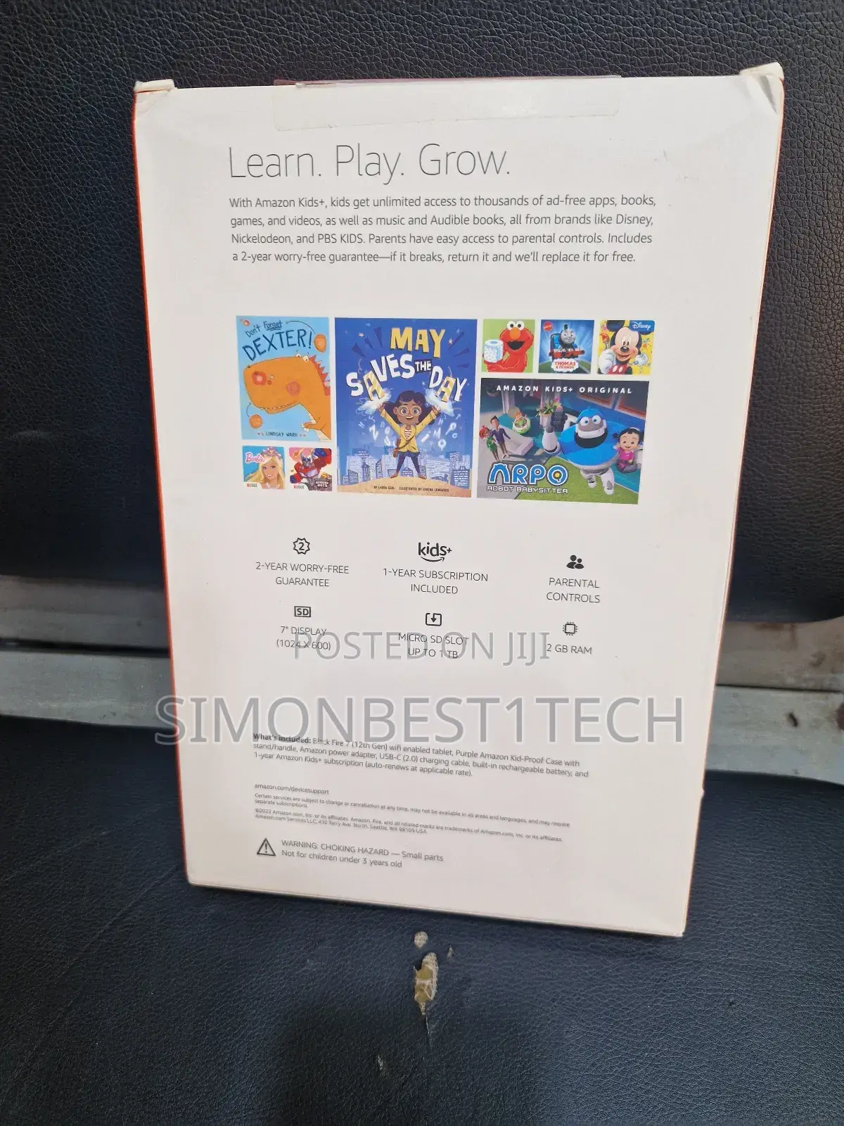 New Amazon Fire 7 Kids Edition 2022 32 GB Pink