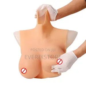 High Neck Fake Silicone Breast