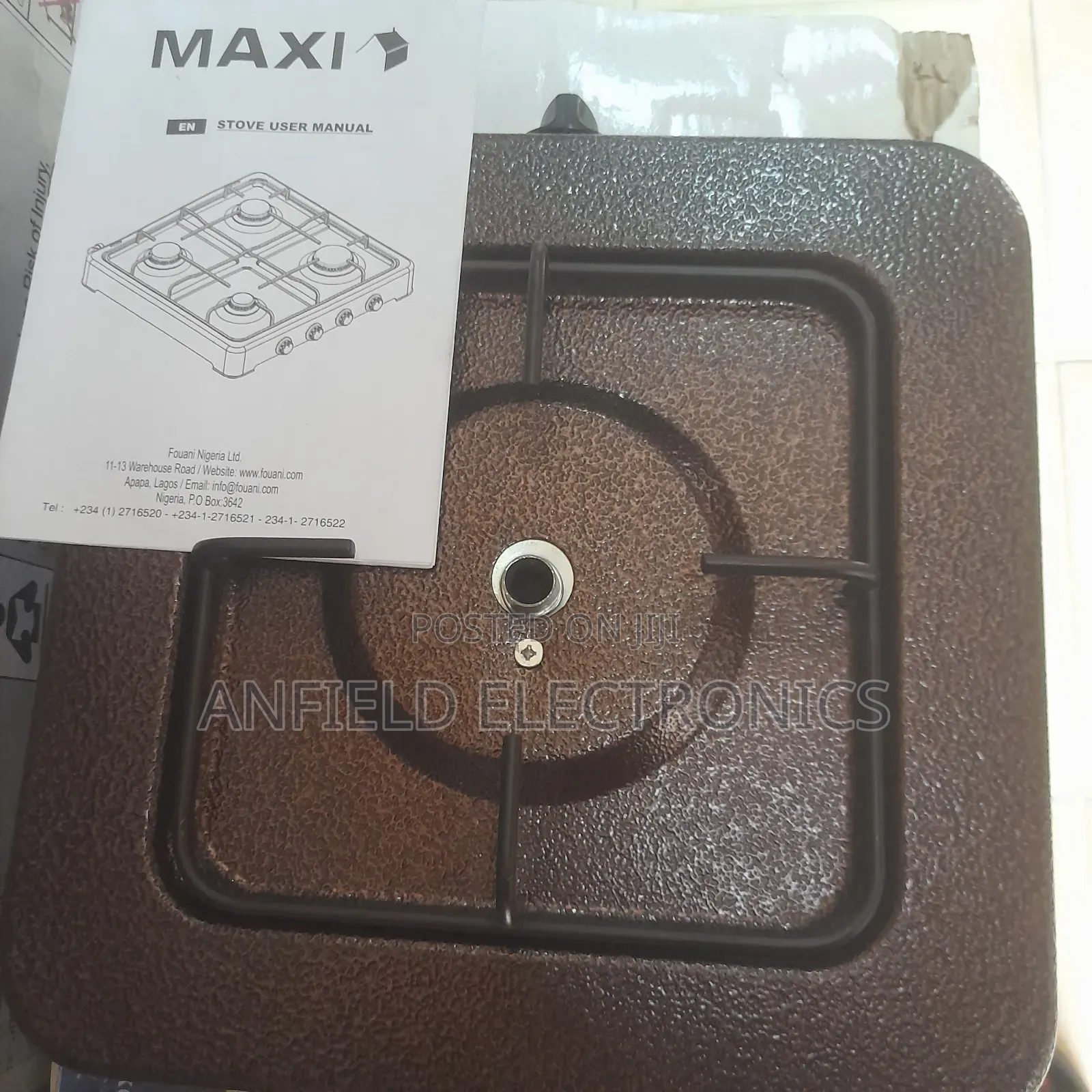 Maxi Single Gas Cooker