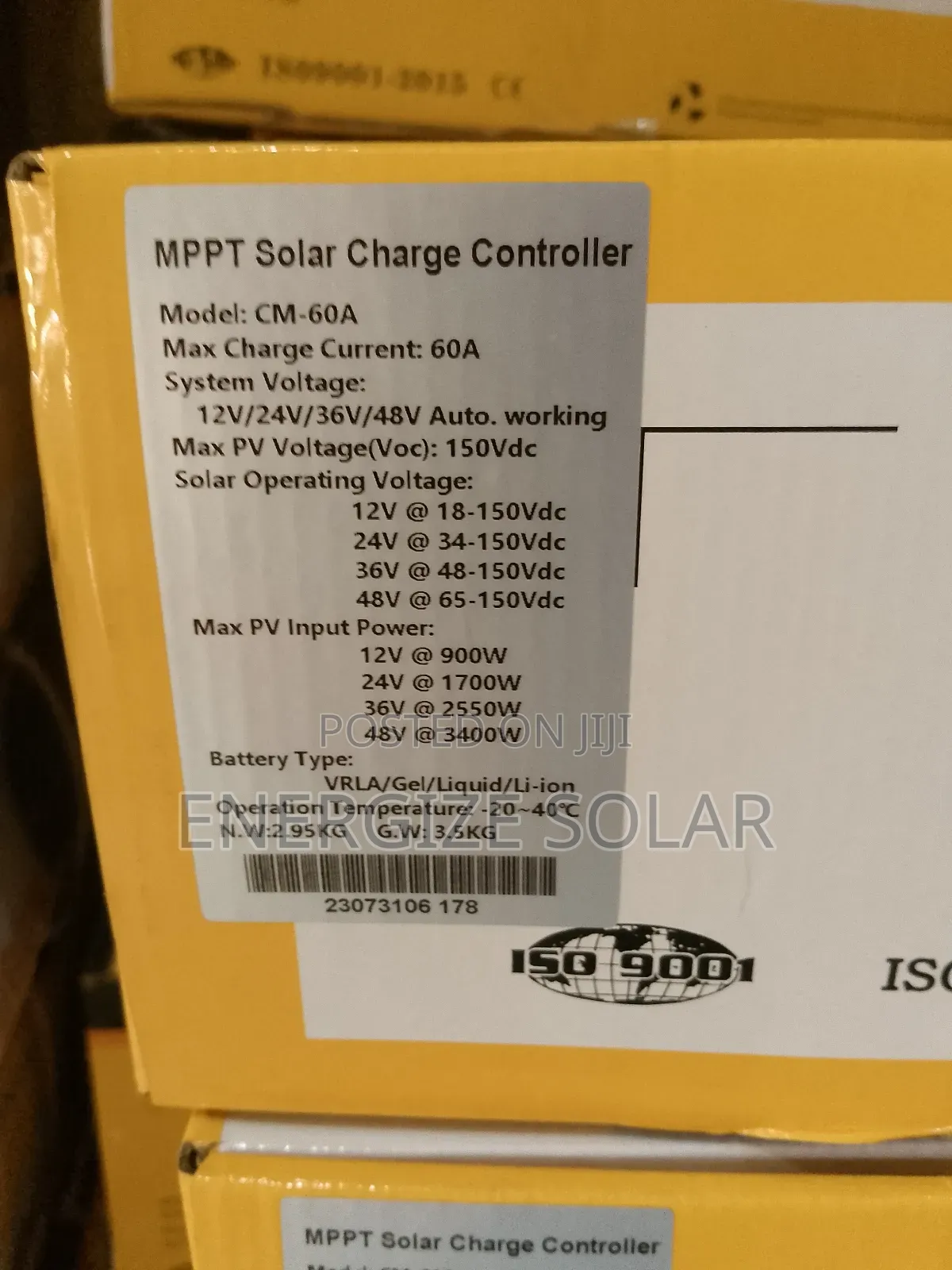 60A Snadi MPPT Charge Controller
