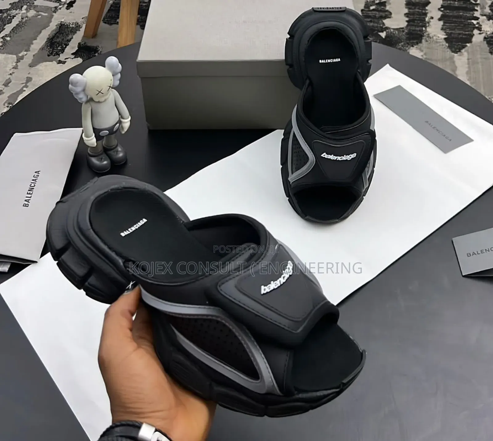 Balenciaga Winter24 Slippers 2 Colors’Ash*