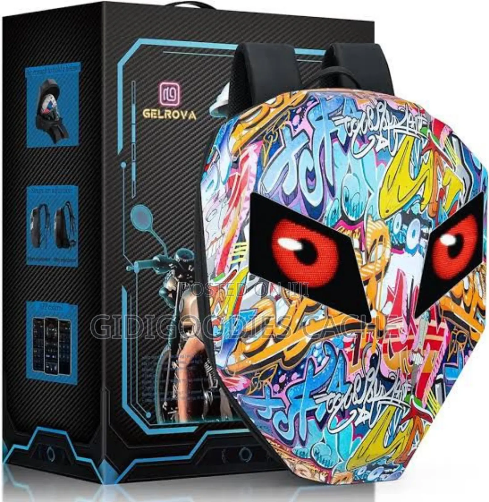 LED Light Unisex Backpack