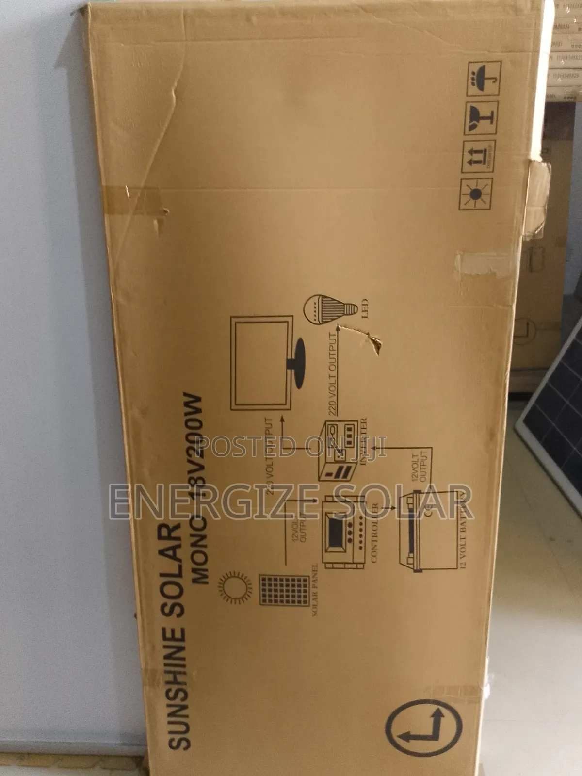 200w Sunshine Mono Solar Panel