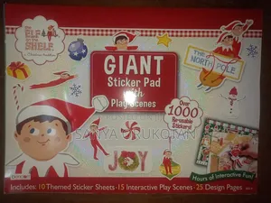 Giants Sticker Pad With Play Scenes