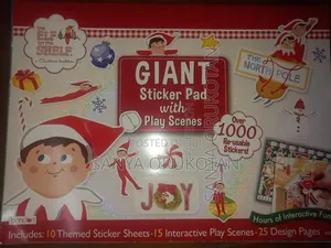 Giants Sticker Pad With Play Scenes