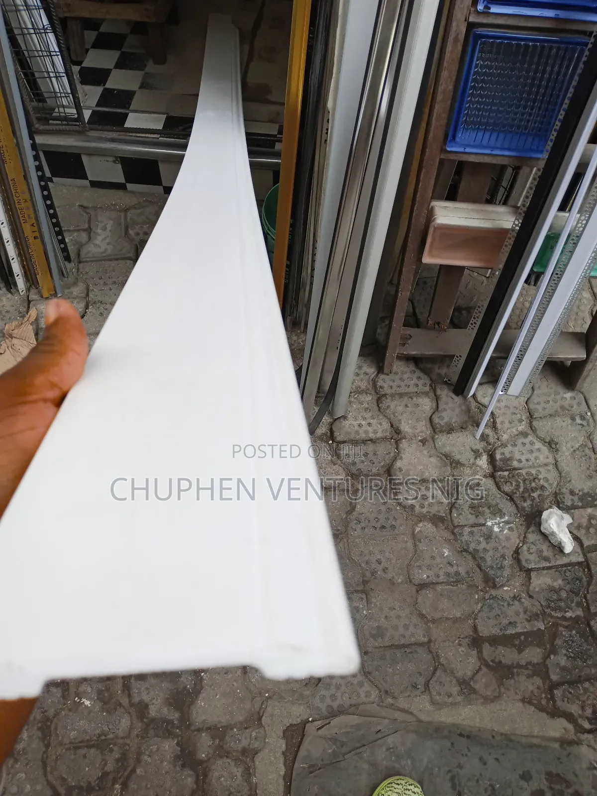 Spc(Acrylic) Cornise for Skirting 10cm