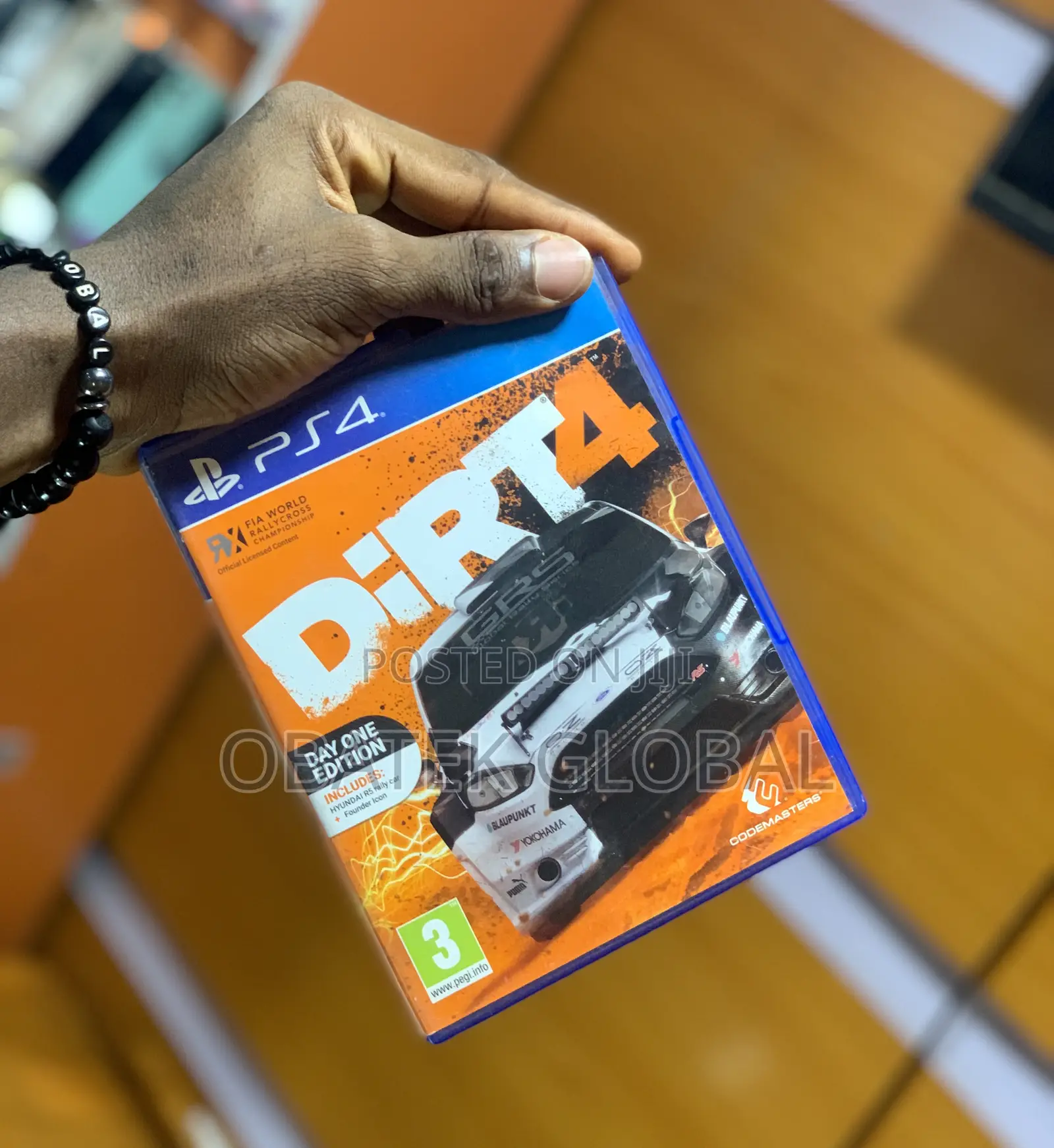 Dirt 4 PS 4 Game Disk