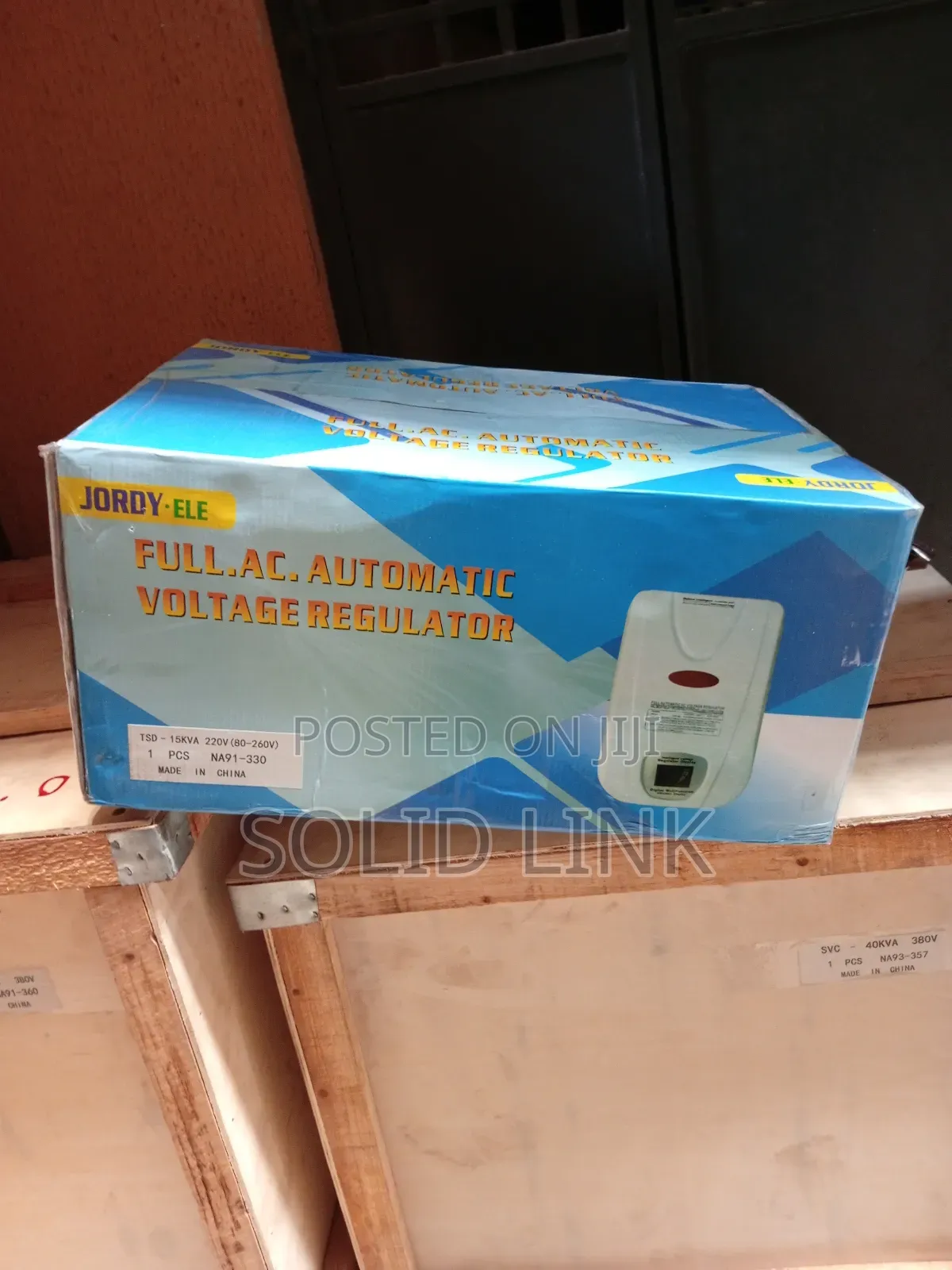 Jordy-Ele 15kva Wall Stabilizer Automatic Voltage Regulator