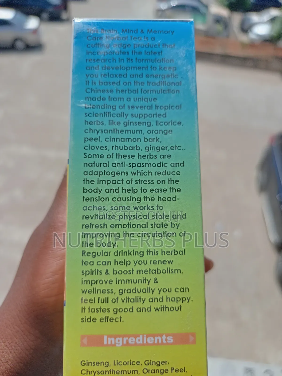 Brain, Mind and Memory Care Herbal Tea That Cleanses Colon