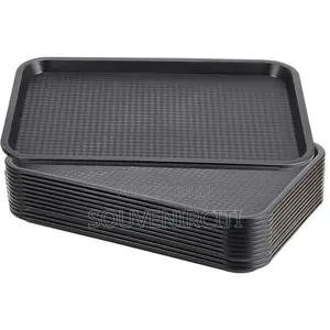 Coloured Fast Food Restaurants Serving Tray