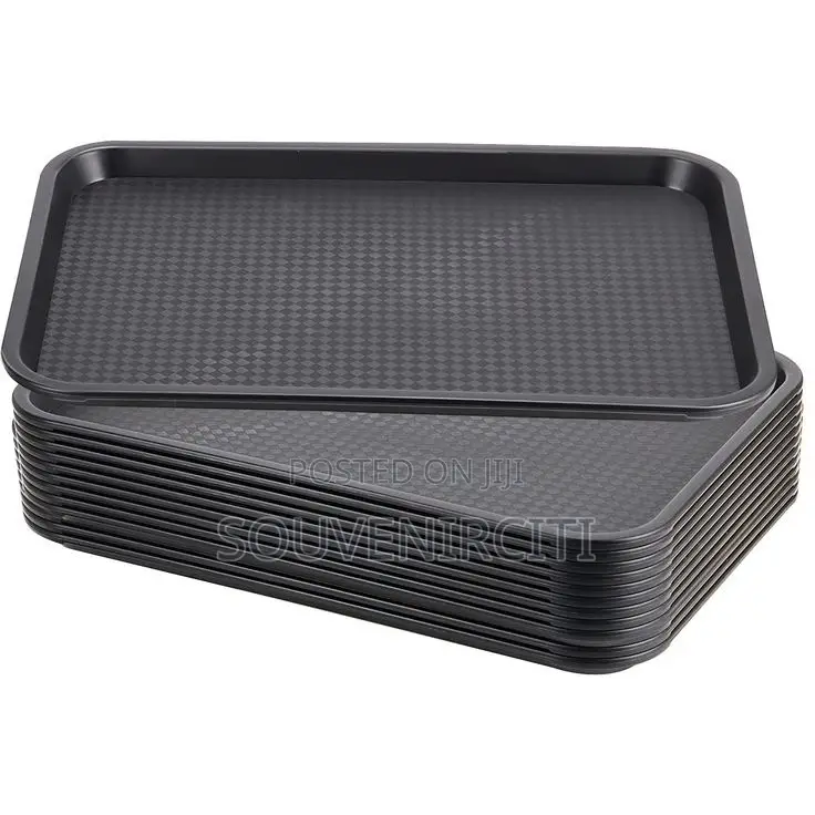 Coloured Fast Food Restaurants Serving Tray