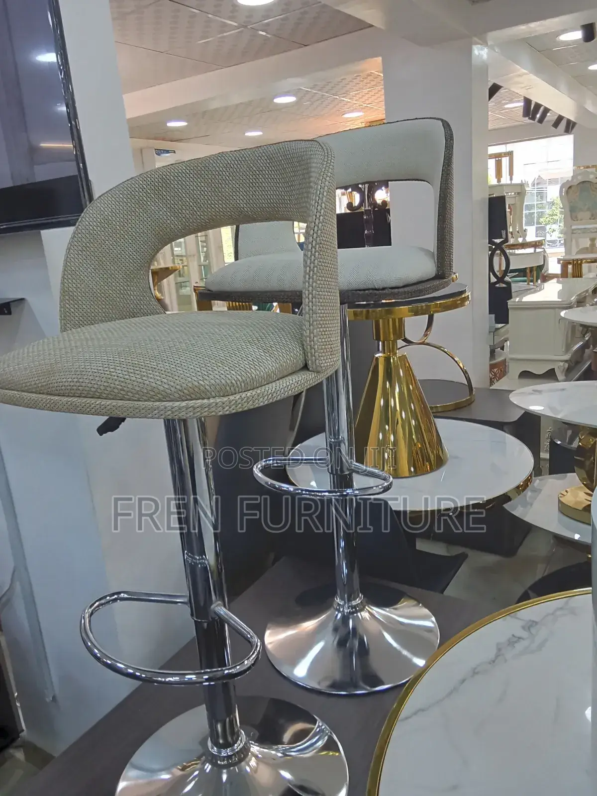 Imported Luxury Quality Comfortable High Stool