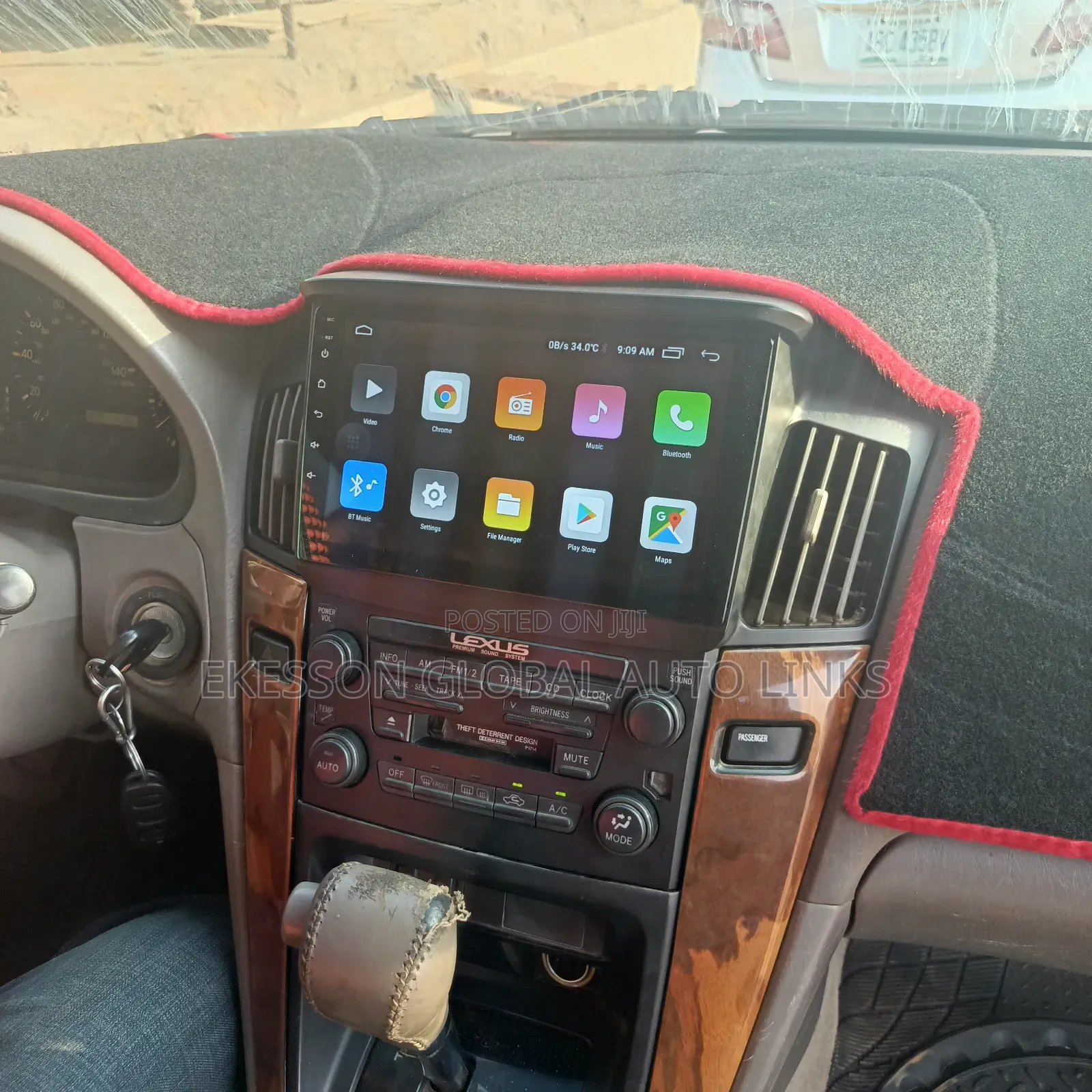 Rx 300 Android Screen With Reverse Camera and GPS