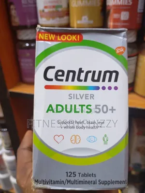 Centrum Silver Adults 50 Plus X 125 Tablets (GSK)