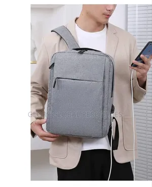 Unisex Business Rusksack Washable Laptop Bag