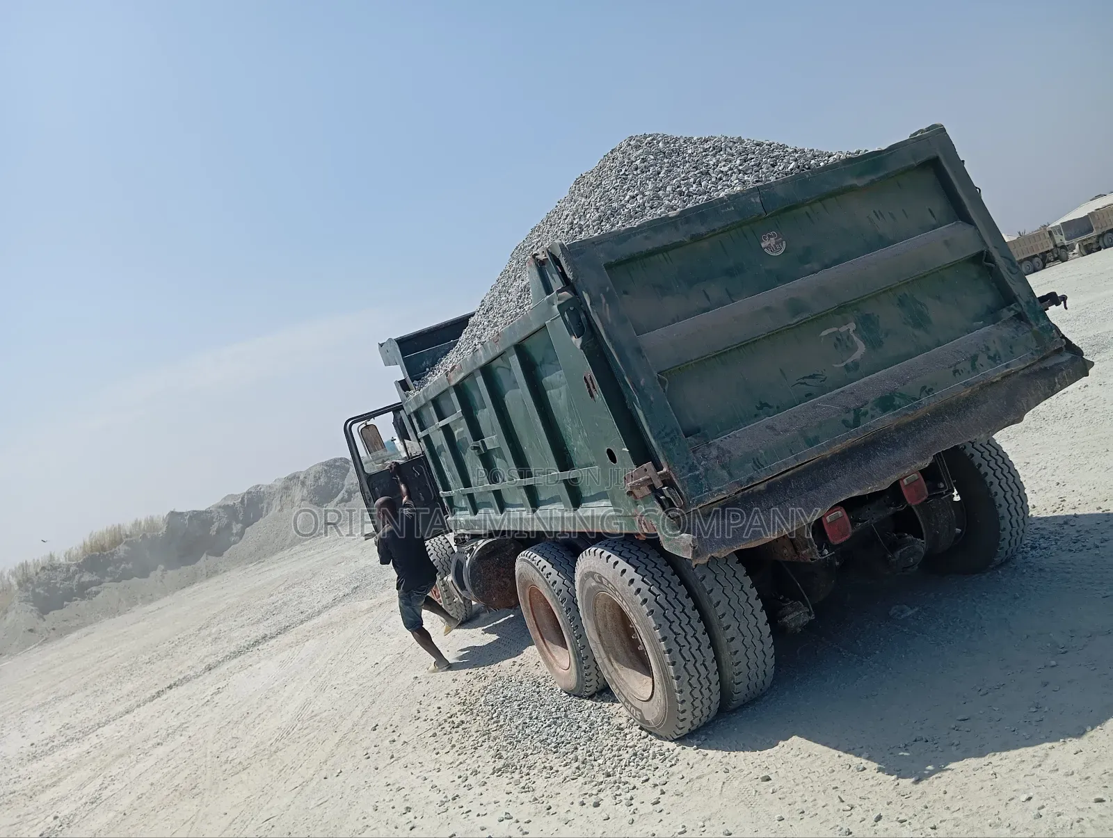 Oriental Mining Iron Chippings and Granite