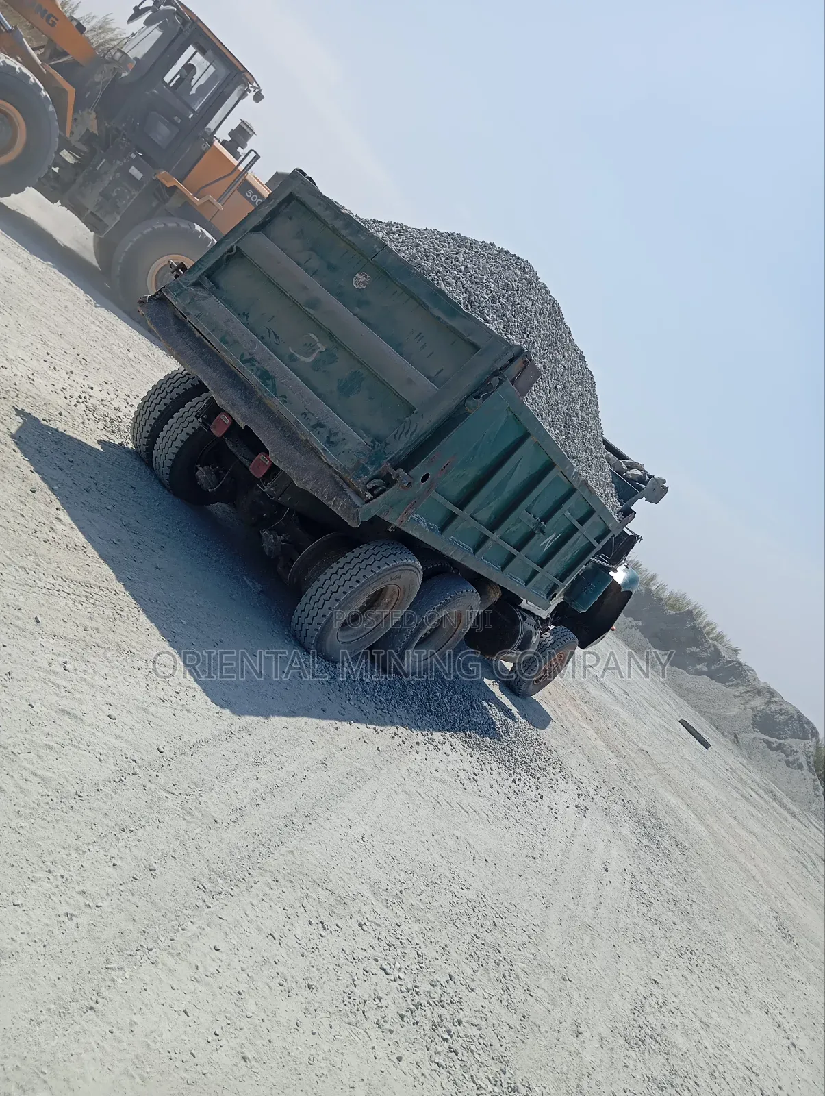 Oriental Mining Iron Chippings and Granite
