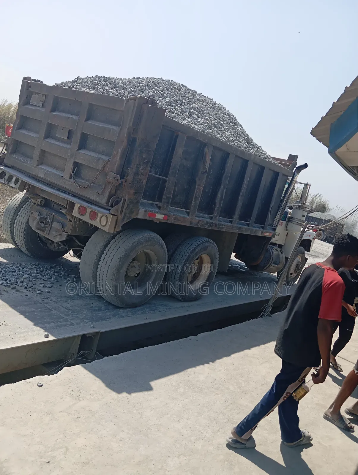 Oriental Mining Iron Chippings and Granite
