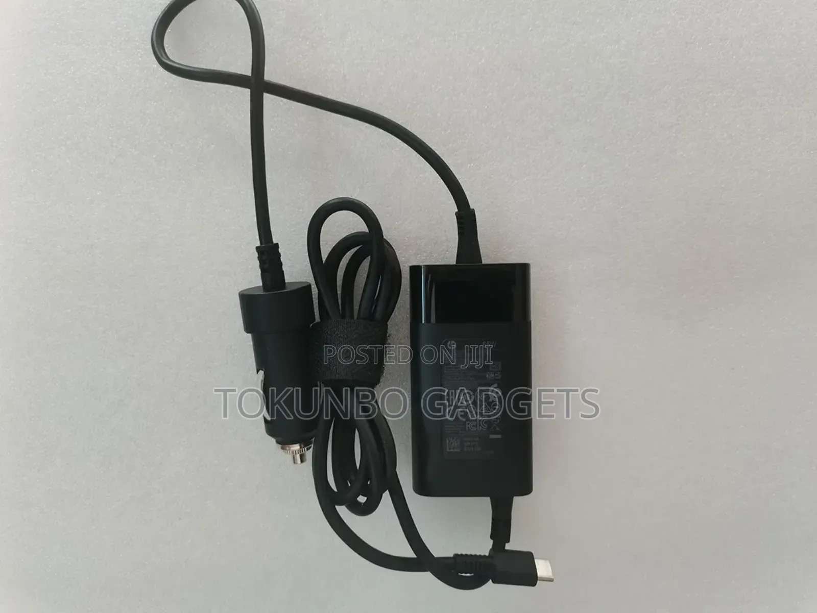 Genuine HP 65W USB-C Auto Adapter Car Charger C