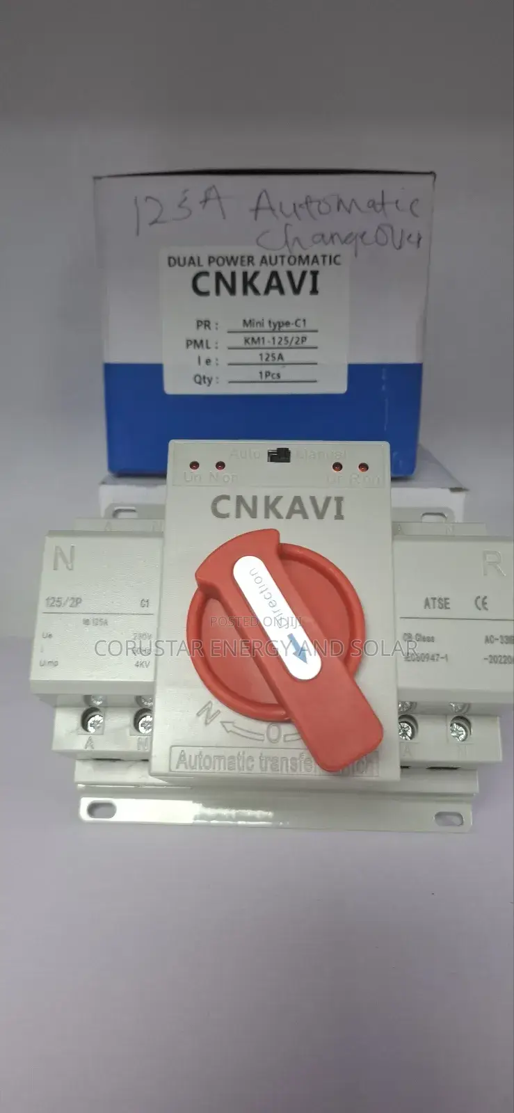 Cnkavi 125a Automatic Transfer Switch