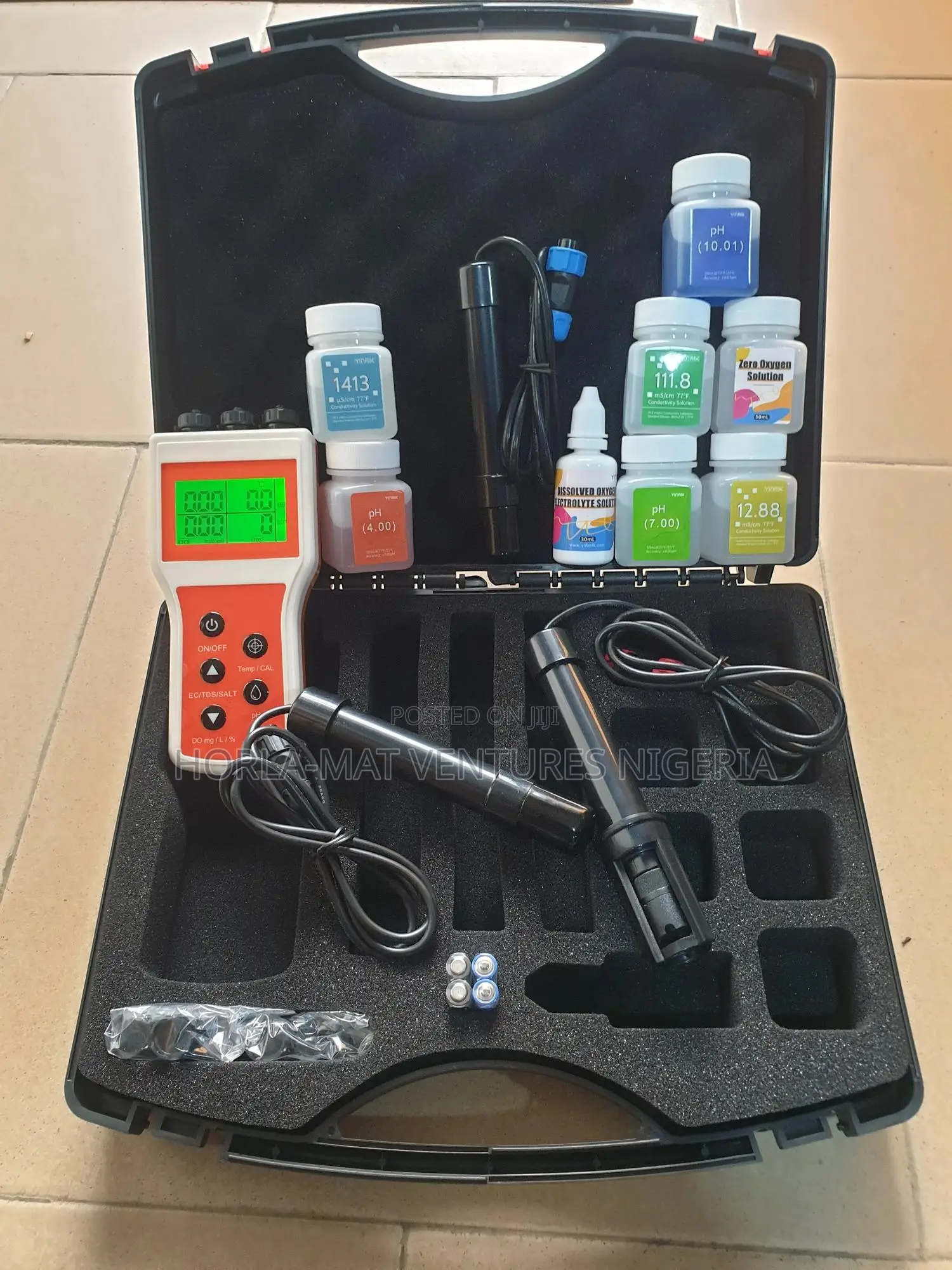 6 In 1 DO/Ph/EC/TDS/Salinity/Temp. Meter With Bluetooth