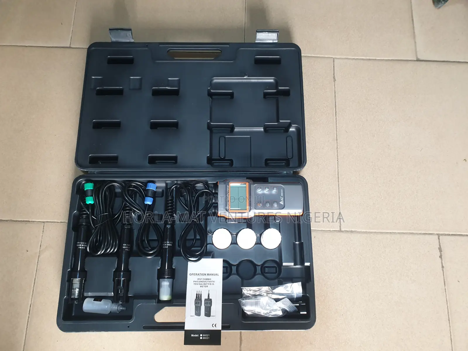 Az Do/Ph/Ec/TDS/Salinity/Temp. Meter With Carry Case