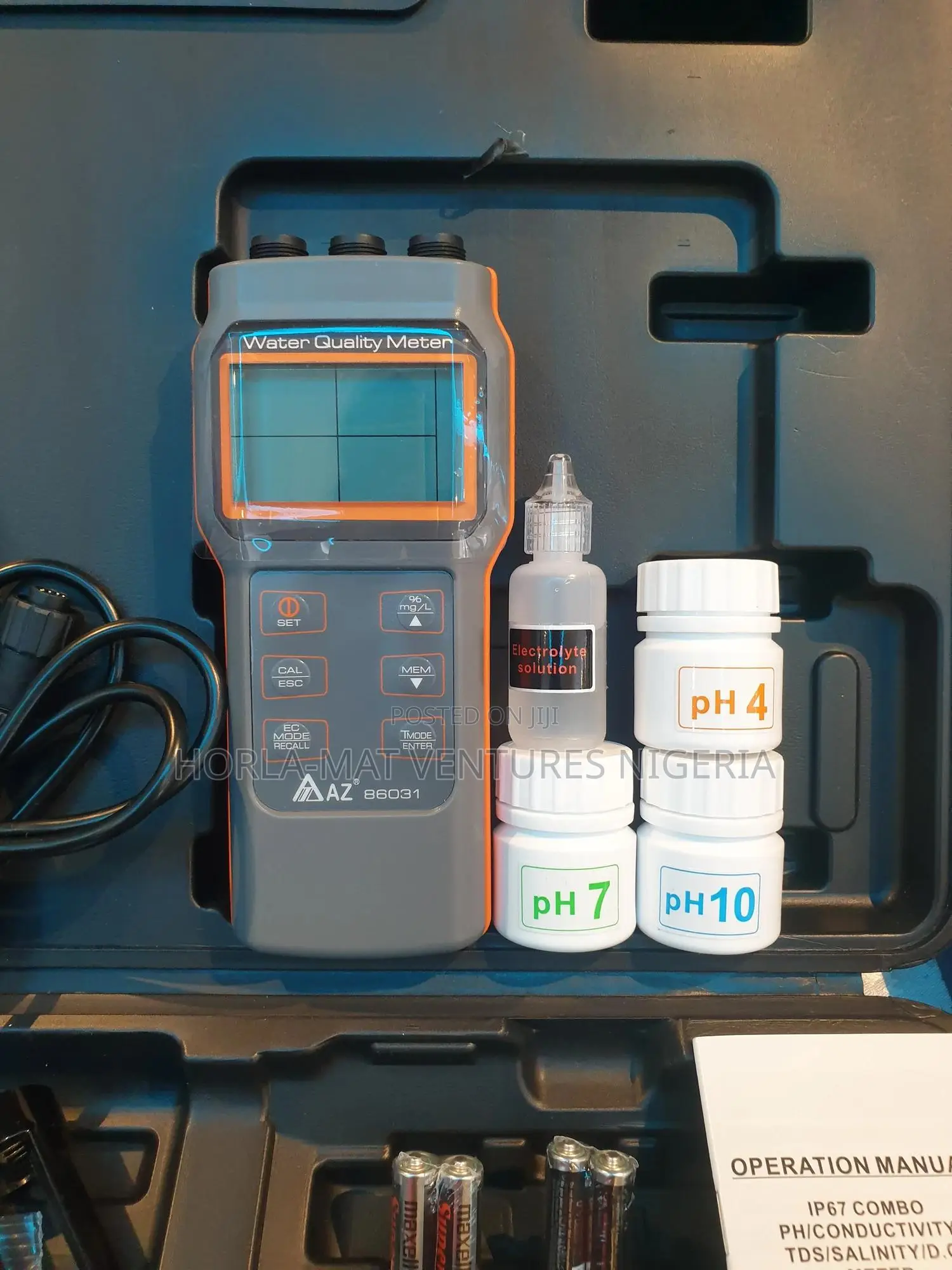 Az Do/Ph/Ec/TDS/Salinity/Temp. Meter With Carry Case