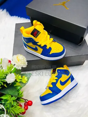 Original Jordan 1 Retro High OG Reverse Sneakers for Kids