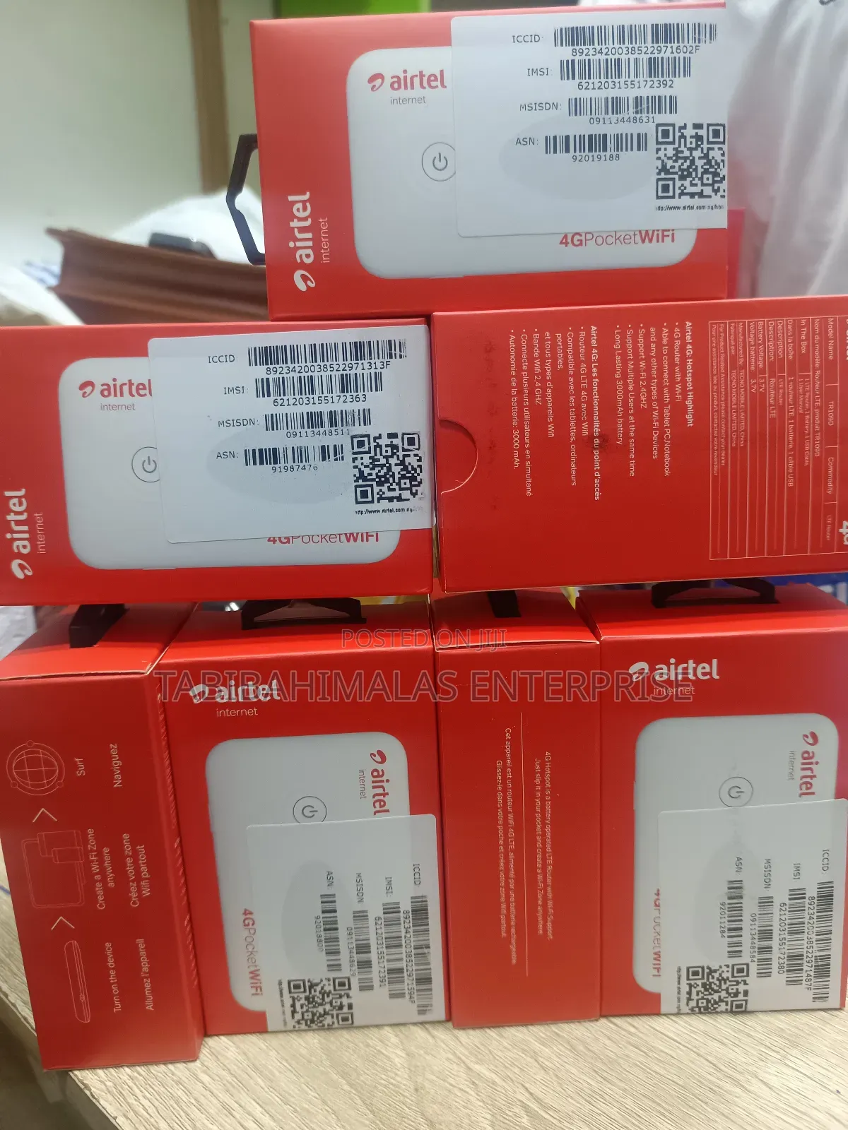 Airtel Tr109d Mifi +30gb Data