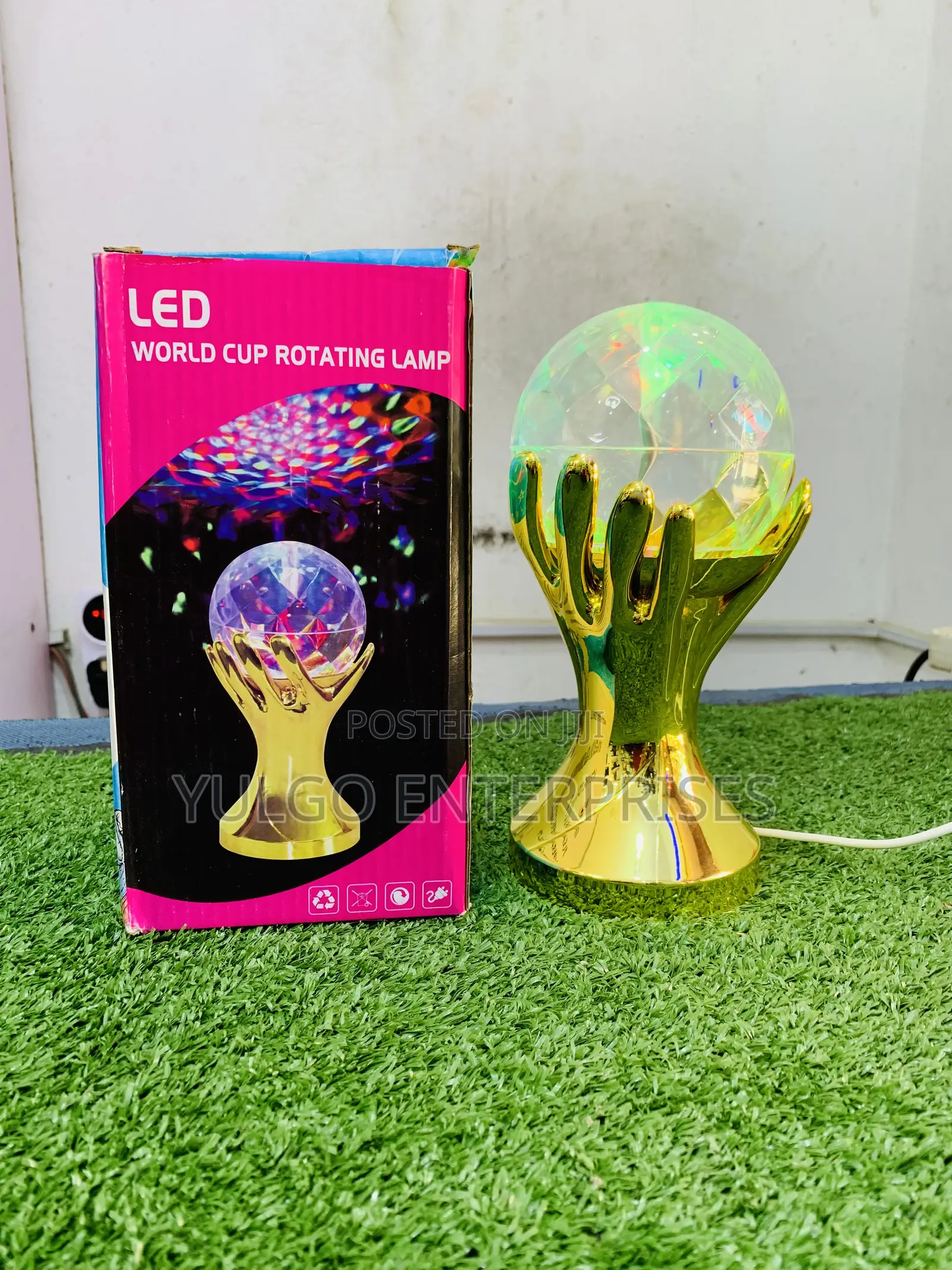 World Cup RGB Rotating Light