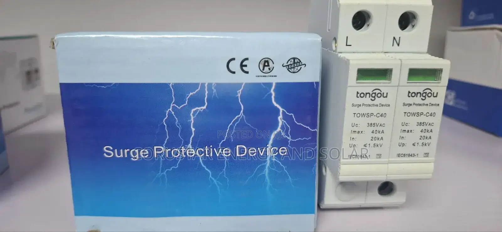 Tongou Ac Surge Protective Device