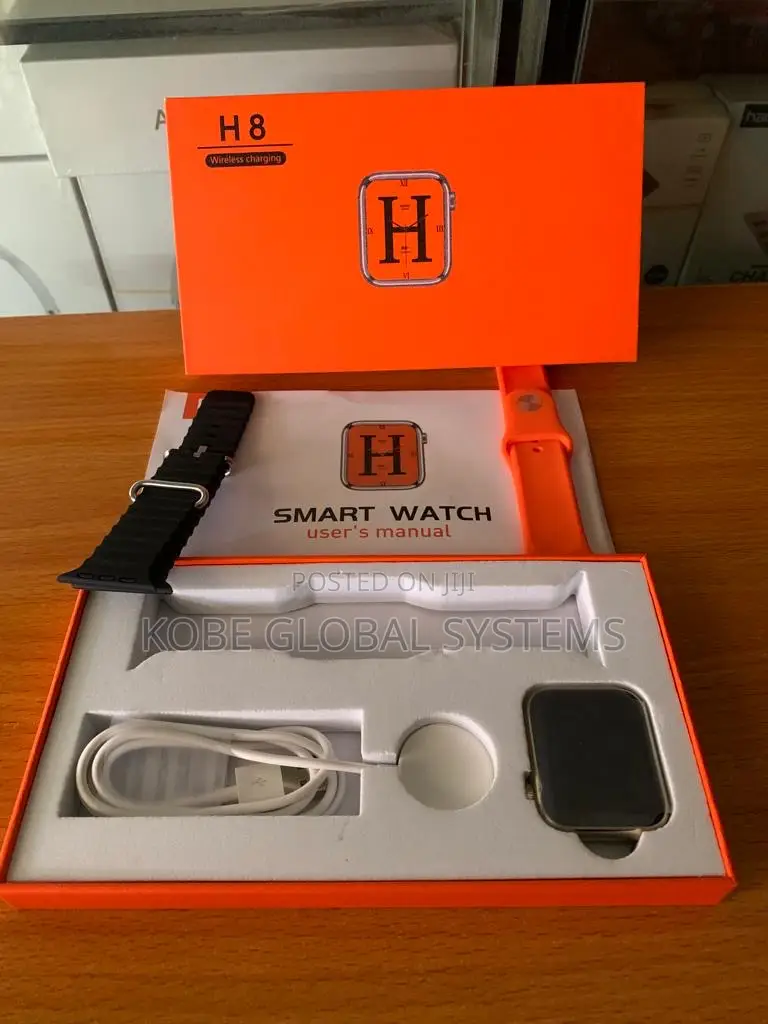 H8 Wireless Charging Smart Watch