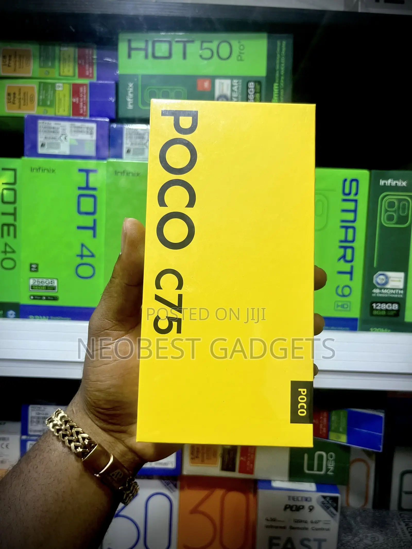 New Xiaomi Poco C75 128 GB Black