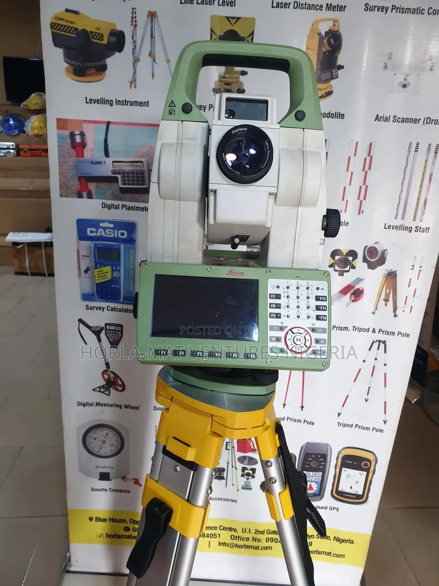 Lleica Total Station (TS16)