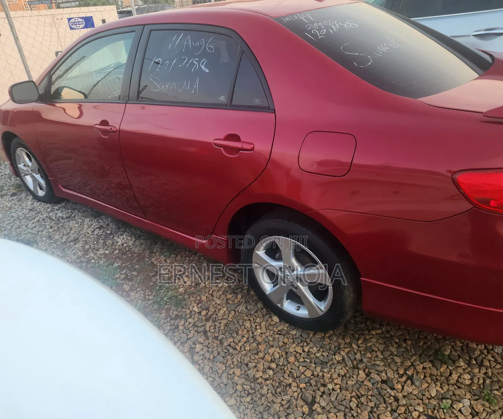 Toyota Corolla 2012 Red