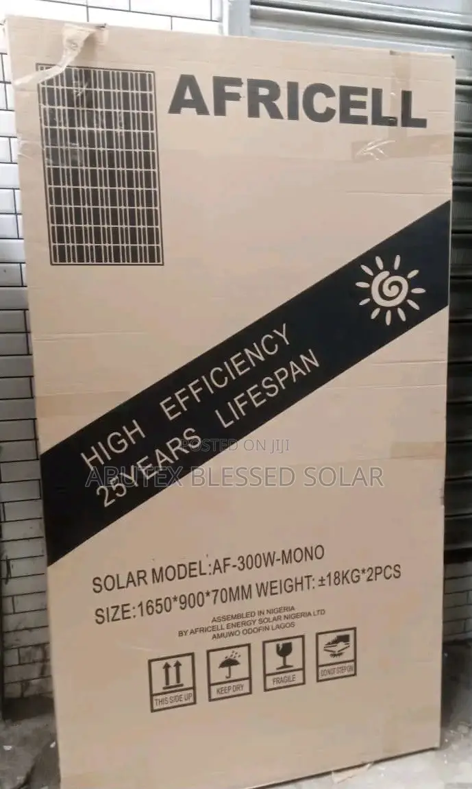 300w Solar Panel Africell Mono Panel