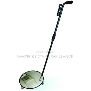 Under Vehicle Inspection Mirror With Wheels And Touch Light
